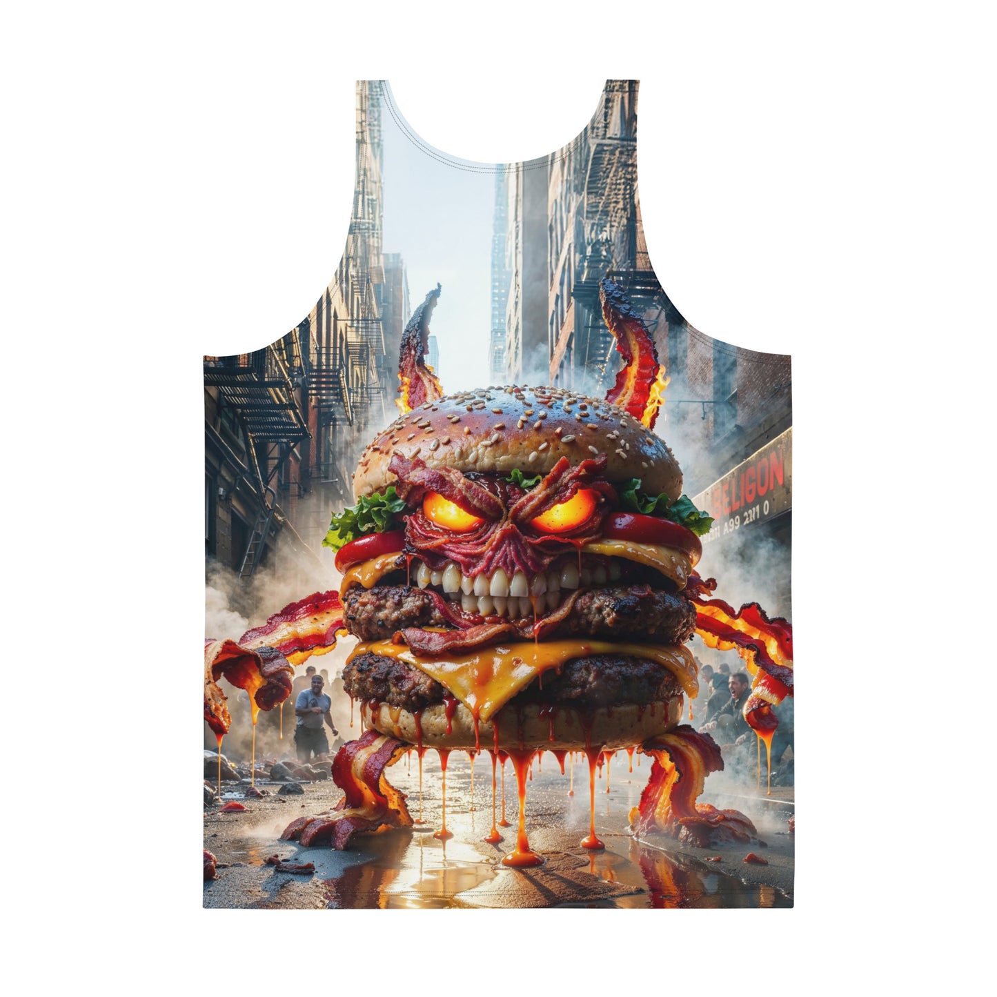 Angry Burger Tank Top!!