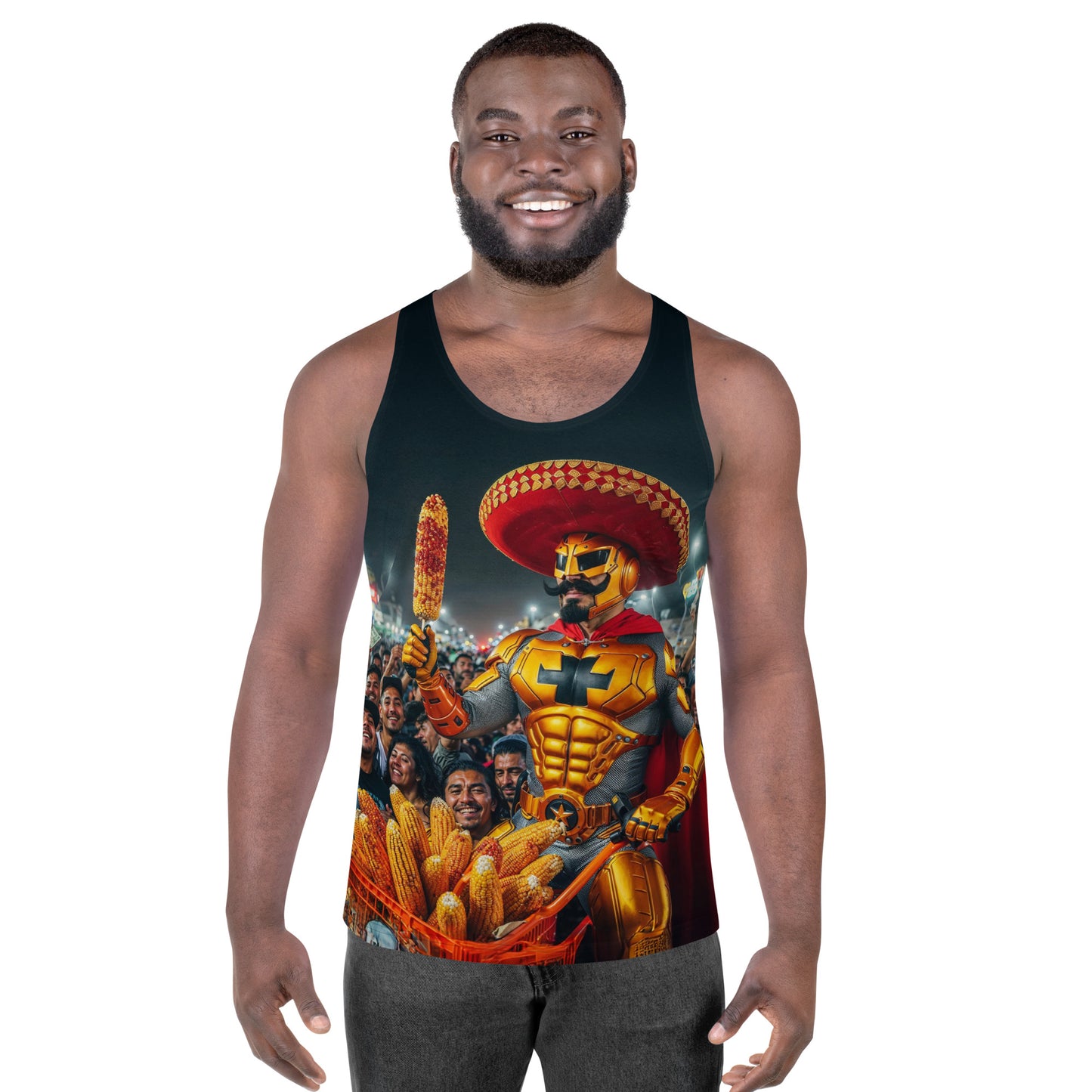 The Elote Man Tank Top!!