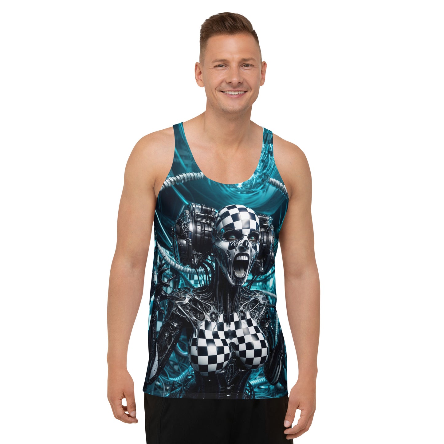 Checkerboard Hardcore Tank Top!!