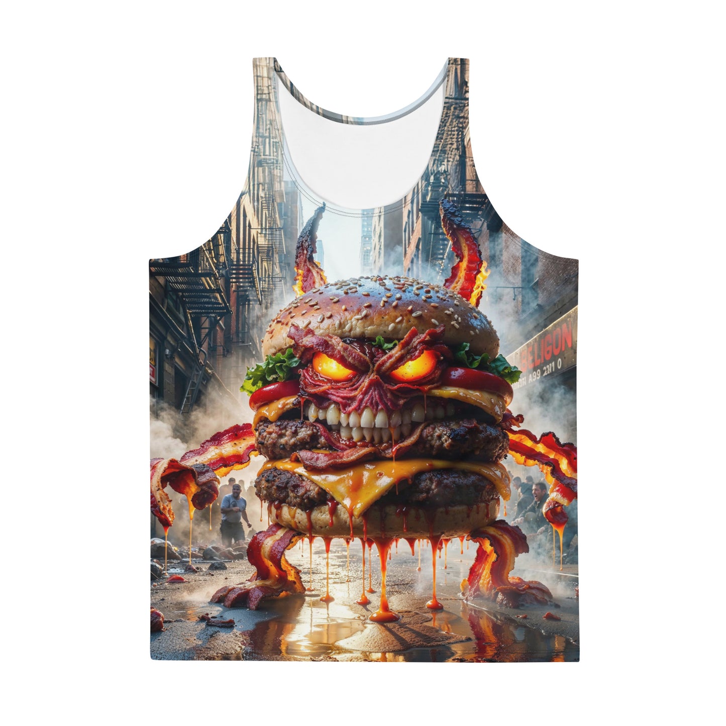 Angry Burger Tank Top!!